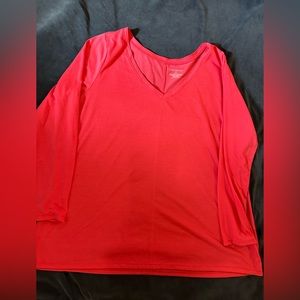 Lane Bryant 18/20 v neck long sleeve